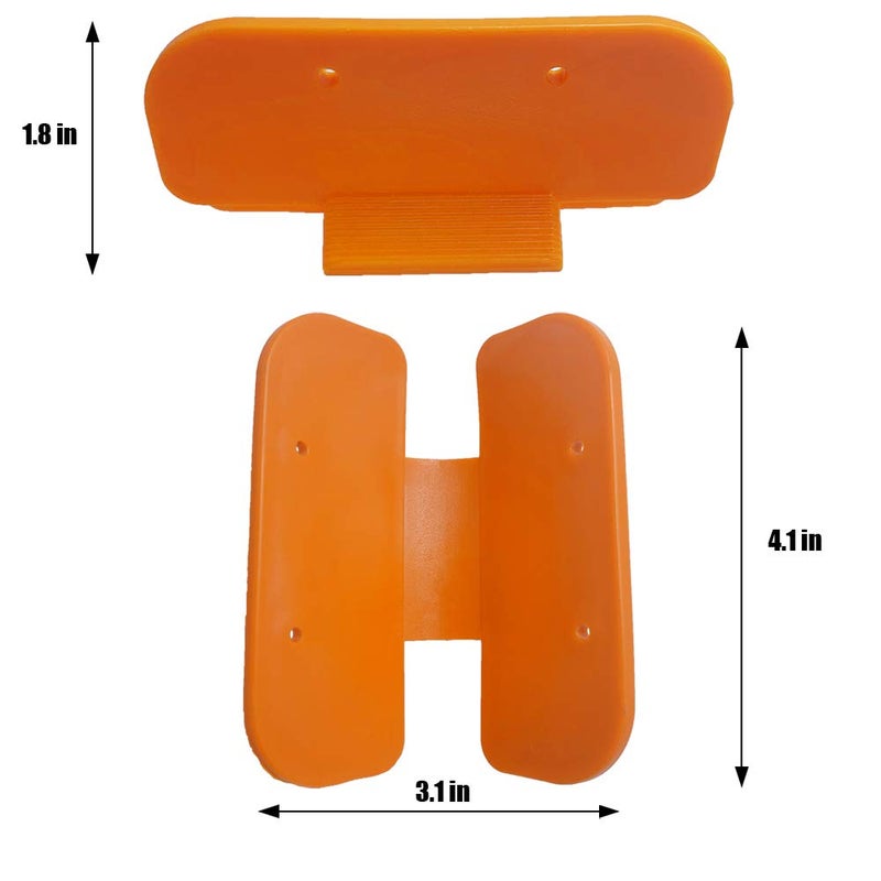 NXPOXS 2-Pack Bullnose Corners Trim Gauge for 10-030 Crown Molding Marking Tools - Image 2